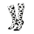 thumbnail image 2 of Cow Spots Print Knee High Socks for Women Long Leg Warmers Socks, 2 of 7