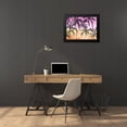 thumbnail image 4 of Vess, June Erica 24x19 Black Modern Framed Museum Art Print Titled - Island Sunset II, 4 of 5