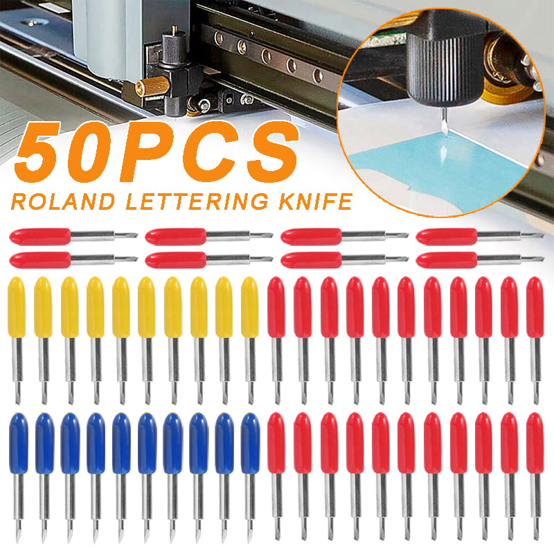 50PCS Blades Replacement for Cricut Explore Air 2 Cutting Machine 30° 45° 60° 