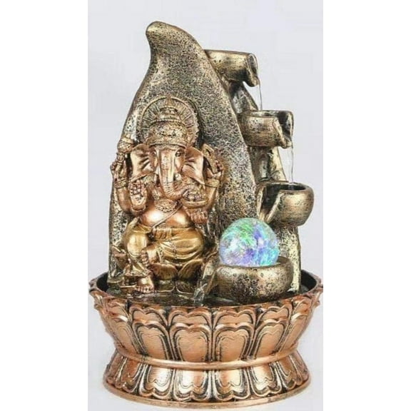 LED Corner Endearing Waterfall Fountain