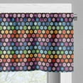 thumbnail image 3 of Ambesonne Flower Window Valance, Colorful Daisy Blooms, 54" X 18", Multicolor, 3 of 5