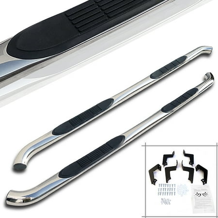 Toyota Tundra Tube Steps - Spec-D Tuning For 2007-2019 Toyota Tundra Double Cab Stainless 3