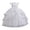 White, variant on lnmuld Girls Dresses Sparkling Girls formal Party Dress with Elegant Embroidery and Sequin Details Color:Red,Size:4-5 Years