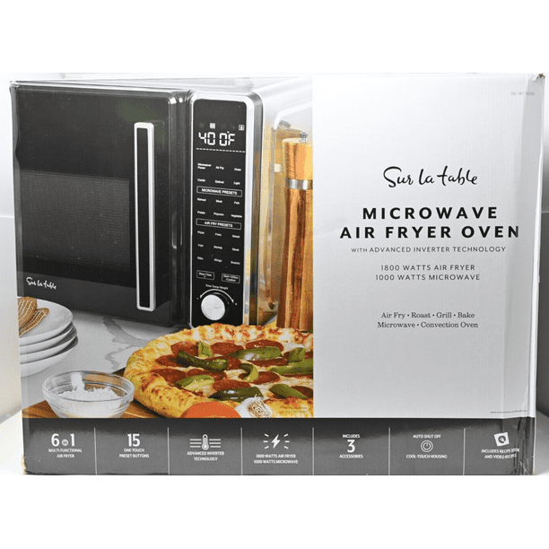 Sur La Table SLT1900 3in1 Microwave Air Fryer Oven with Inverter 0.