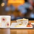 thumbnail image 5 of Hand-painted small fresh household water cup breakfast cup 450ml large capacity office afternoon tea cup-Beige, 5 of 5