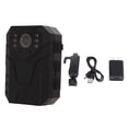 thumbnail image 2 of Body Camera, Mini Camera Mini Body Camera 4K HD Wearable Night Vision for Law Enforcement 100-240V, 2 of 7