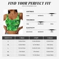 thumbnail image 5 of Fotbe Vegetables Pattern Womens' Sports Bra Longline Wirefree Padded with Medium Support Sports Moisture-Wicking Workou Vest,Tank Top-XX-Large, 5 of 8