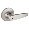 thumbnail image 6 of Design House Delavan Interior Bed/Bath Hall/Closet Privacy Door Handle, Satin Nickel, 6 of 18