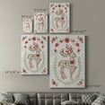 thumbnail image 4 of Christmas Folk Reindeer Premium Gallery Wrapped Canvas - Ready to Hang, 4 of 9