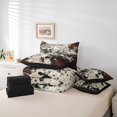 thumbnail image 5 of Manfei Animal Cattle 7 Pieces Bedding Comforter Set,Cow Print Full Bedding Set Lightweight,Western Theme Fitted Sheet Flat Sheet,Breathable Wildlife Bedroom Decoration,Reversible, 5 of 7