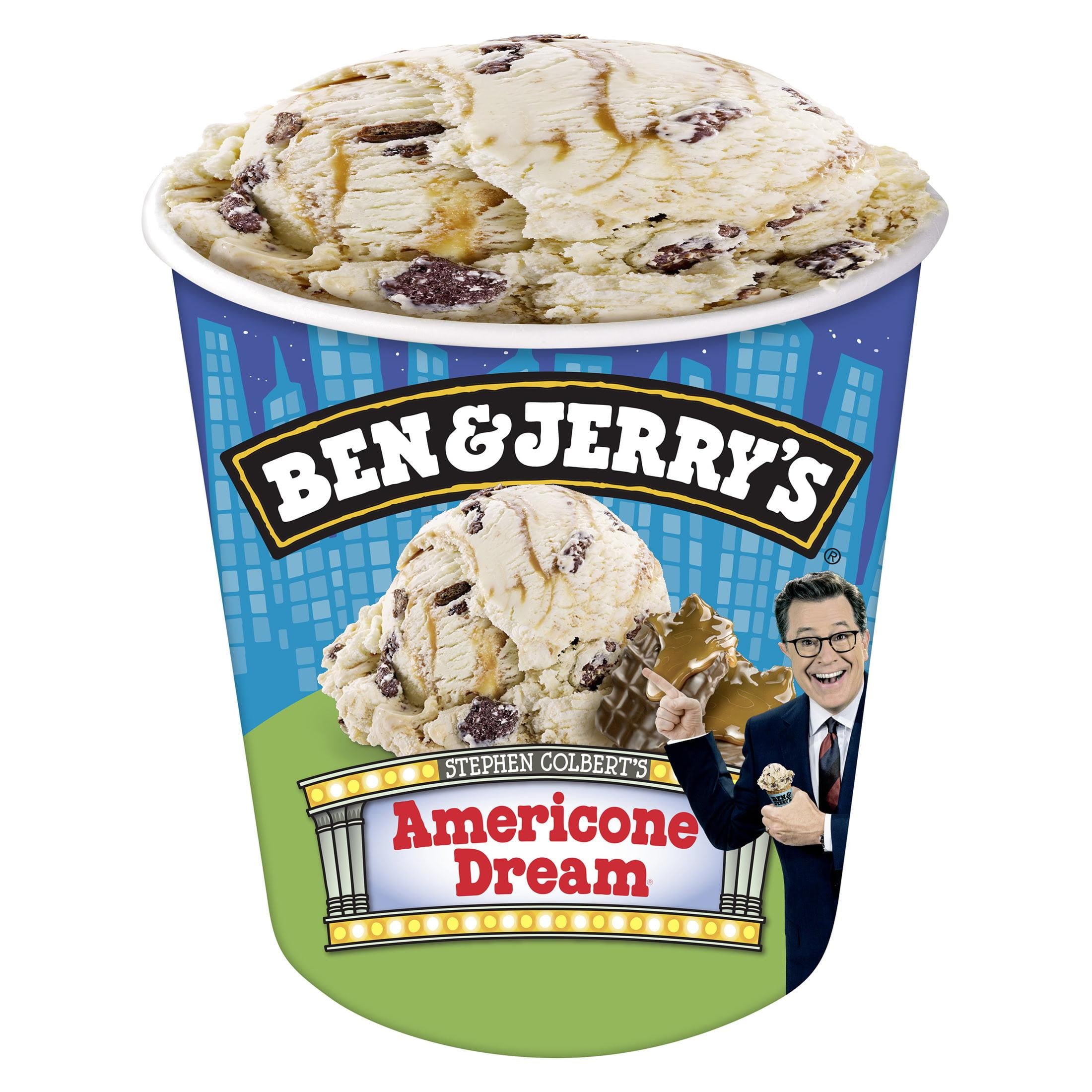 Ben & Jerry's Americone Dream Vanilla Ice Cream Pint, 16 fl oz