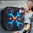thumbnail image 4 of Christmas Clearance Sale! Music Boxing Machine,Boxing Machine, Music Boxing Machine Wall Mounted Boxing Equipment With LED Lights Wall Mounted Target Training Equipment For Home Practice, 4 of 9