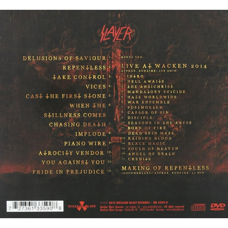 Slayer - Repentless サイン入りCD Slayer - Repentless サイン入りCD Amazon.co.jp: Repentless