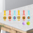 thumbnail image 3 of El plástico para niños incluye 6 pines y de para jardín, interior, exterior, escuela, niños, niños y niñas patrón de animales Soledad Bolas de bolos para niños, 3 of 8