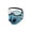 Sky Blue, variant on Reusable Carbon Filter Dust Mask Anti-UV Carbon Filter All Season Universal Sports Mask