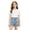 v#10Blue7, variant on Rggeeun Toddler Girls Denim Shorts With Front Pearl & Pockets Elastic Waist Wide Leg Above Knee For Summer Workout Daily Wear Fashion Bottoms,Blue,7-8 Years