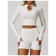 thumbnail image 3 of Chaqueta de Yoga for mujer, chaqueta de Yoga deportiva for correr al aire libre con cremallera, chaqueta de manga larga, ropa de Yoga de secado rápido for niñas, 3 of 7