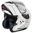 thumbnail image 2 of Castle Atom SV Modular Motorcycle Helmet Pearl White SM, 2 of 3