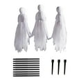 thumbnail image 2 of BOBOMOTI 3 PCS Halloween Witch Decorations Outdoor, Large Glowing Holding Hands Halloween Witches with Stakes, Voice Control Screaming Lighted Witches for Outside Yard Lawn Garden Party Decorations, 2 of 7