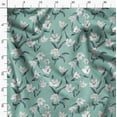 thumbnail image 3 of Soimoi Green Fabric - By the Yard - 56 Inch Wide - Florals Print Fabric - Elegant and Timeless Patterns for Fashion and Home Decor Printed Fabric, 3 of 6