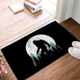 thumbnail image 2 of Big Foot Door Mat, 17 x 30 Inch Forest Moon Welcome Doormat Decorative Home Floor Mat, Non Slip Rubber Back and Strong Water Absorption for Outdoor Indoor Entrance Decor, 2 of 6