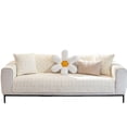 thumbnail image 5 of Modern Cloth Art Sofa Cushion Four Seasons Solid Color Sofa Mats Modern Minimalist Non -Slip Cushion Sofa Hood Towel, 5 of 12