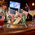 thumbnail image 2 of XINGAG Patriotic Tabletop Decorations, 250th Anniversary 1776–2026 4th of July Table Decorations Red White Blue Table Centerpieces American Flag Sign for Office Tiered Tray Home Shelf Party, 2 of 9