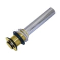 thumbnail image 1 of Kingston Brass EV8007 Push Pop-Up Drain without Overflow  Brushed Brass, 1 of 1