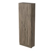 FM FURNITURE York 2-Piece Modern Engineered Wood Kitchen Set in White/Oak