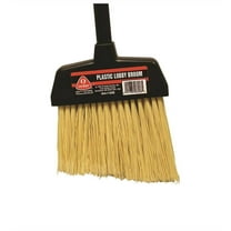 O-Cedar Lobby Broom 6208 - Plastic, Indoor Commercial Use - Yellow