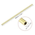 thumbnail image 2 of Uxcell 7.5mm OD 1mm Wall Thickness 300mm Length Brass Round Tube 3 Pack, 2 of 5