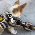 thumbnail image 4 of Big Dog Chain Leash Funny Dog Leash Plastic Imitates Iron, Durable Fashionable Toy for Small Dogs Cats Puppies, Lightweight Comfortable Walking Training Accessory for Chihuahua Teddy Poodle, 4 of 4