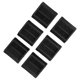 thumbnail image 2 of posavasos de goma para muebles, topes de cama, posavasos para cama, silla, armario, sofá, armario, color negro., 2 of 14
