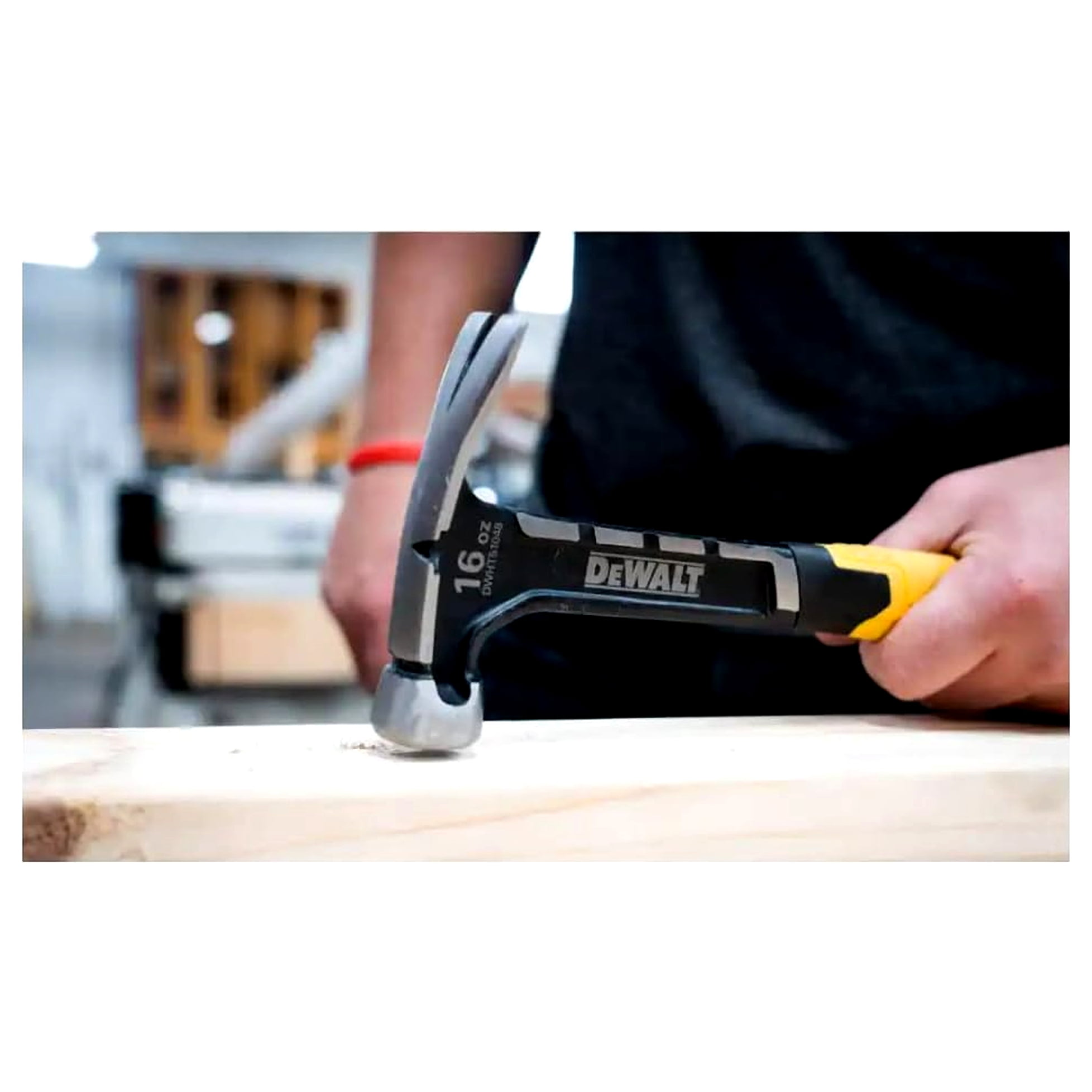 DeWalt 16 oz. Smooth Face Rip Claw Hammer 7-1/2" Steel Handle