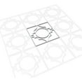 thumbnail image 6 of Ekena Millwork 7 3/8"W x 7 3/8"H x 3/8"T Extra Small Gypsum Decorative Fretwork Wall Panels in Architectural Grade PVC, 6 of 9