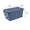 Blue, variant on 160 Quart Extra Large Wheeled Storage Bin Pack of 2 Gray Clear Plastic Container with Handle