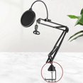 thumbnail image 4 of Abrazadera de montaje en mesa de metal resistente, soporte voladizo, abrazadera para suspensión de micrófono, tijera AR s202412241165, 4 of 5