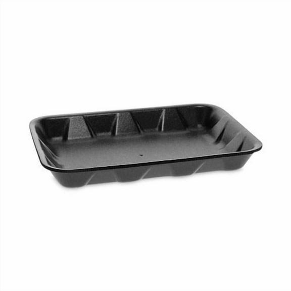Supermarket Tray 4D1, 9.5 x 7 x 1.25, Black, 500/Carton