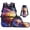 Galaxy Basketball, variant on Bulopur Cute Kids 17 Inch Backpack Set, 4 Piece Highland Cow Print School Bookbag with Lunch Box, Water Bottle Holder and Pencil Case for Elementary