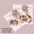 thumbnail image 6 of Keep Unique Floral Disposable Decorative Decoupage Paper Napkins, Assorted Color, Pack/20, 6 of 6