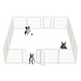 thumbnail image 1 of Parque de juegos para perros FXW Rollick para cualquier lugar, patio, caravana, acampada, blanco, 1 of 7