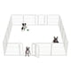 thumbnail image 1 of Parque de juegos para perros FXW Rollick para cualquier lugar, patio, caravana, acampada, blanco, 1 of 7