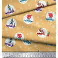 thumbnail image 3 of Soimoi Velvet Fabric Gift Box,Car & Santa Christmas Printed Fabric 1 Yard 58 Inch Wide, 3 of 3