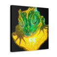 thumbnail image 5 of "Gilded Horned Lizard" - Canvas, 5 of 25