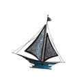 thumbnail image 2 of Decoración de velero, regalo creativo decorativo, colección de hierro, modelo de velero retro 39x7x37cm, 2 of 9