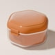thumbnail image 4 of Estuche para retenedores de ortodoncia con contenedor de limpieza - Caja de almacenamiento invisible para aparatos dentales y prótesis dentales, soporte portátil de viaje para aparatos dentales,, 4 of 7