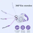 thumbnail image 2 of Automática De Correas Para Perro Retractil Con Luz Led 5m, 2 of 8
