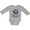 AC-Heather Grey, variant on Inktastic Happy Birthday Daddy Cute Boy Boys Long Sleeve Baby Bodysuit
