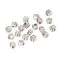 thumbnail image 1 of Paw Print Spacer Beads, Fine Workmanship Zinc Alloy 20pcs Paw Print Charm  For Jewelry Pendants, 1 of 8