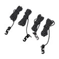 thumbnail image 1 of 4Pcs Reflective Tent Rope, Adjustable Camping Cord, Tents and Canopies Accessories Kit for Outdoor Activities, 1 of 7
